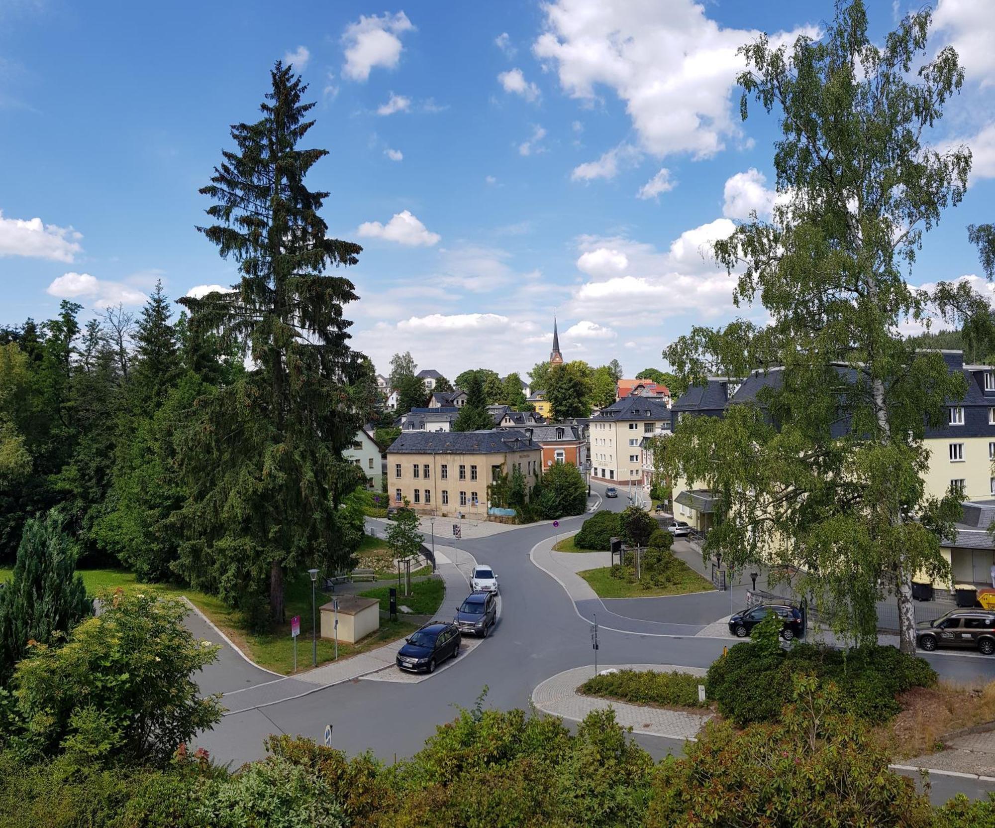 Villa Goldbrunnen Ferienwohnung 3 Bad Elster Extérieur photo